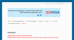 Desktop Screenshot of medmogul.com